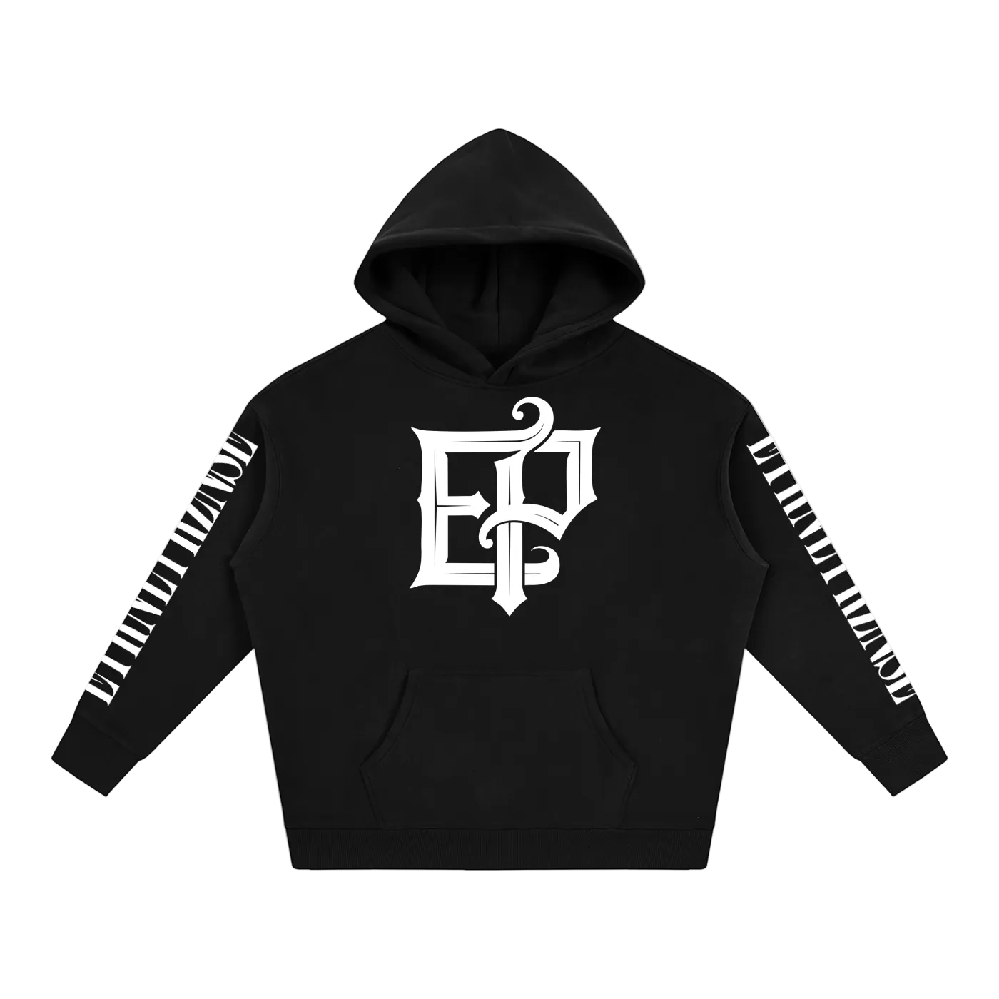 Logo Fleeced Hoodie