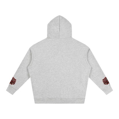 Handwriting Hoodie - Red Rose