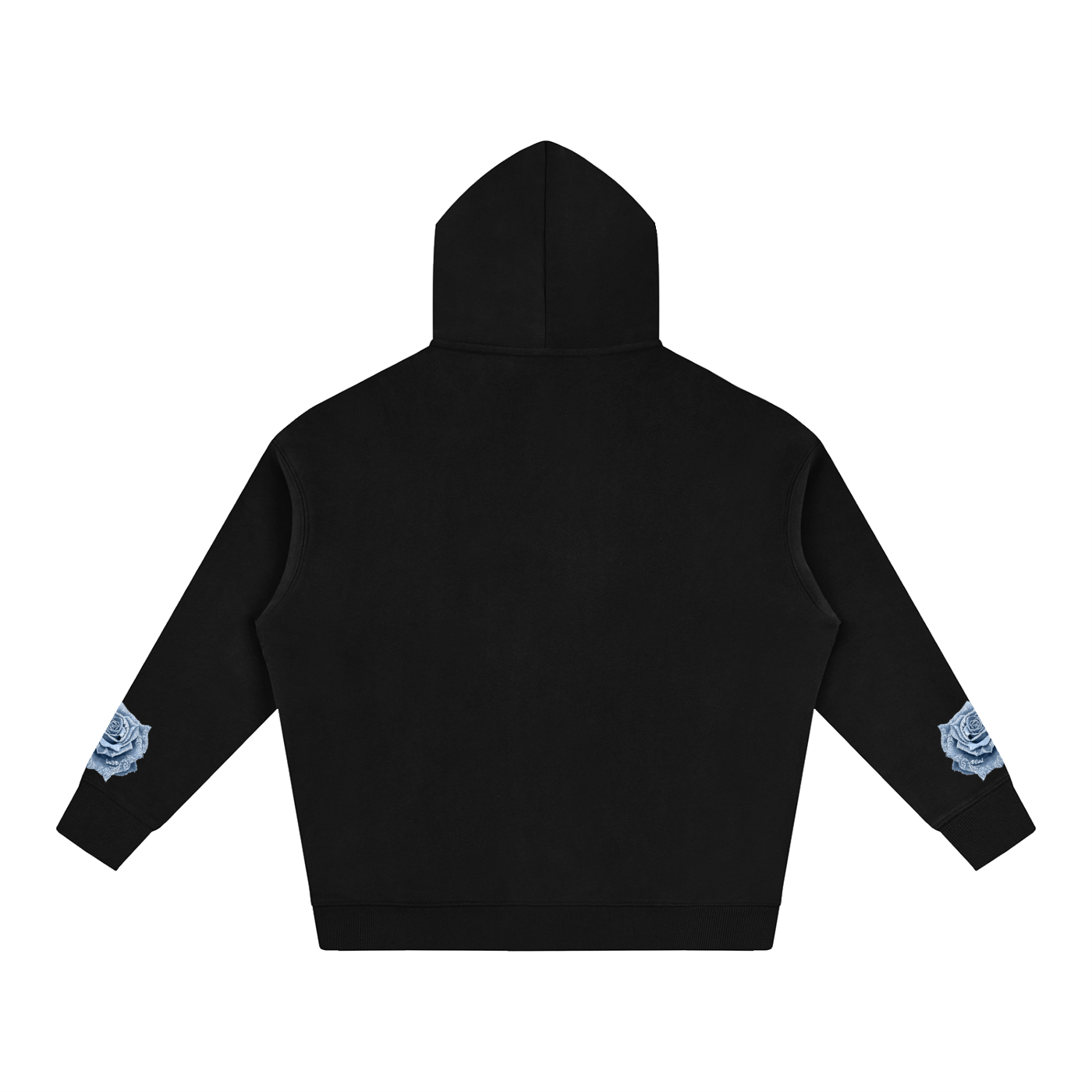 Handwriting Hoodie - Blue Rose