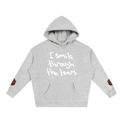 Handwriting Hoodie - Red Rose