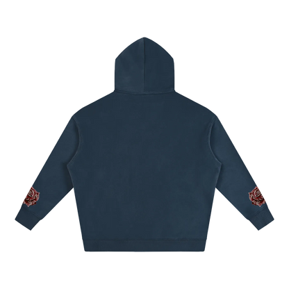 Handwriting Hoodie - Red Rose