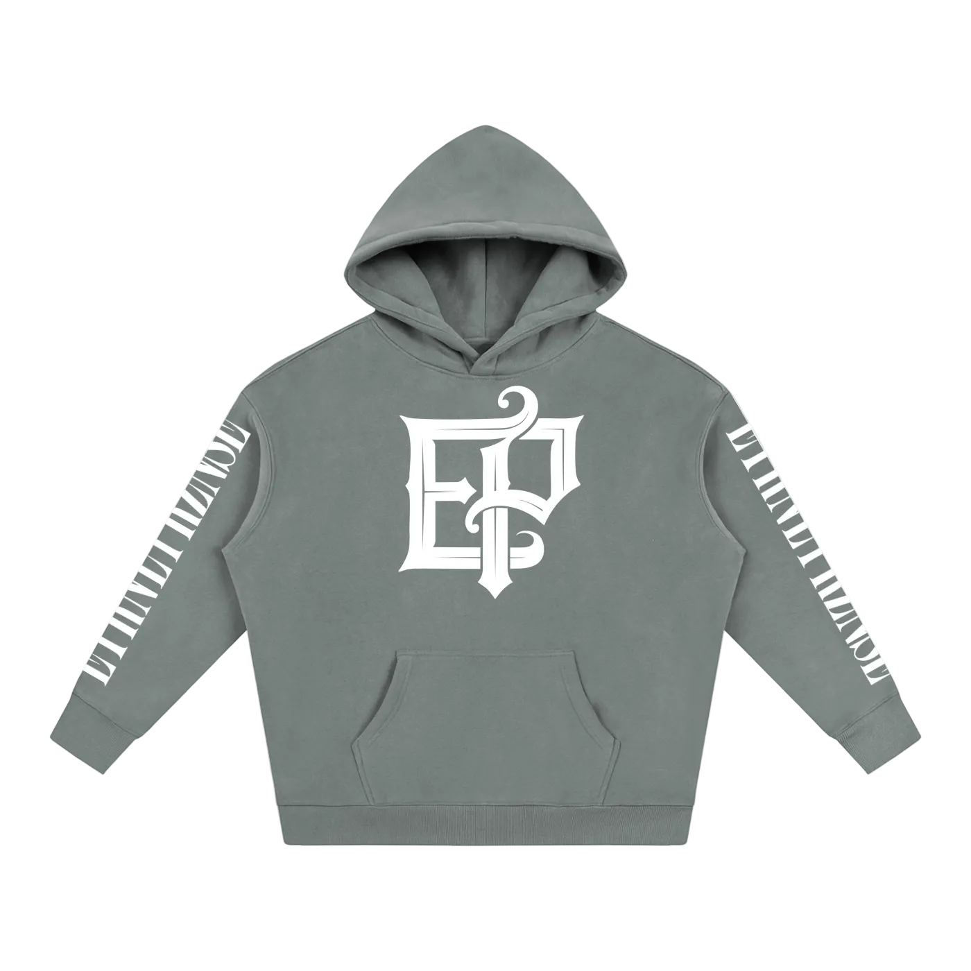 Logo Fleeced Hoodie