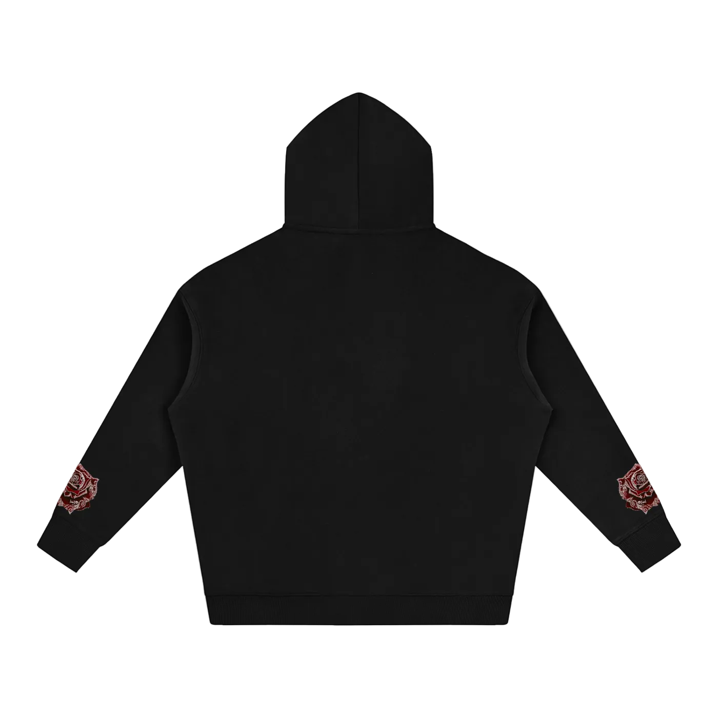 Handwriting Hoodie - Red Rose