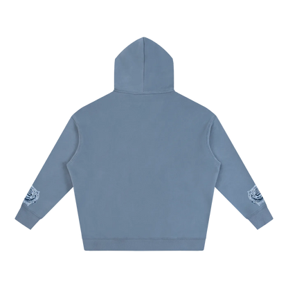 Handwriting Hoodie - Blue Rose