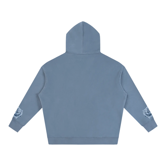 Handwriting Hoodie - Blue Rose